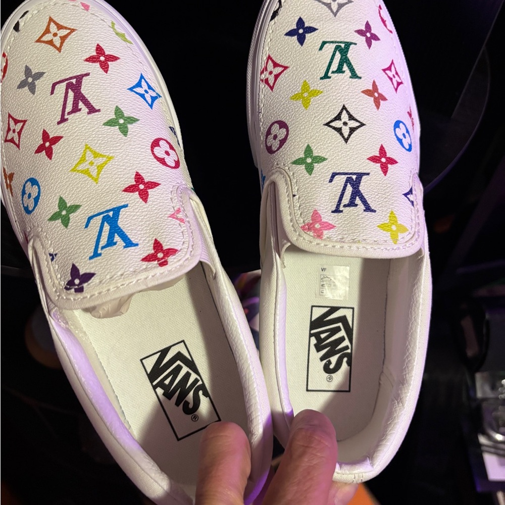 Vans Classic White Slip-On Shoes